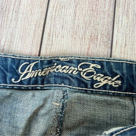 American Eagle Denim Mini Skirt 8 - Picture 4 of 7